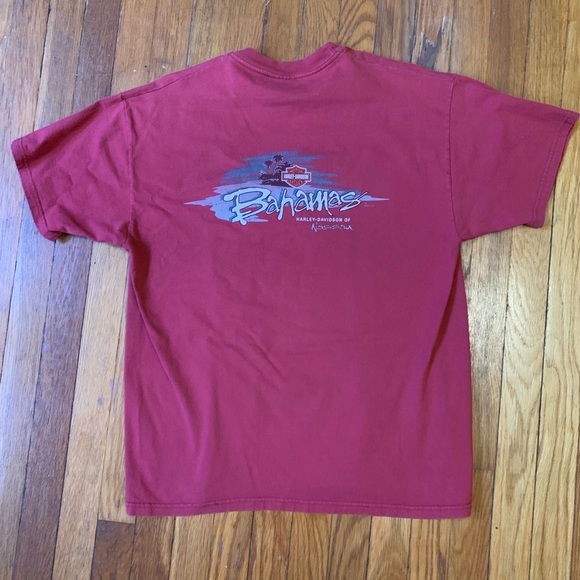 Harley Davidson Short Sleeve T Shirt Bahamas large - Picture 5 of 5